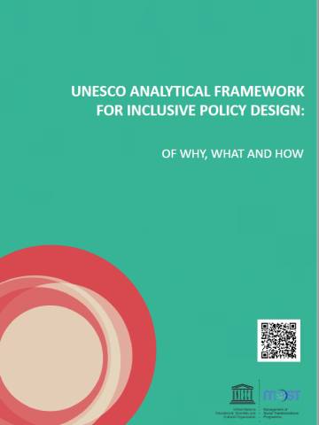 Analytical framework for inclusive policy design