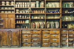 medieval science cabinet