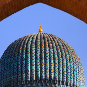 Guri Amir mausoleum of the Asian conqueror Tamerlane