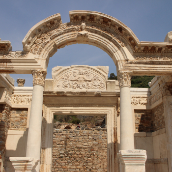 Ruins at the Ancient City of Ephesus