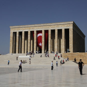 Anıtkabir the mausoleum of Mustafa Kemal Atatürk