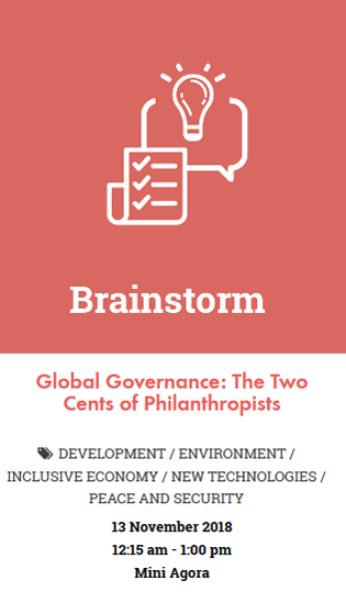 Global Governance: The Two Cents of Philanthropists